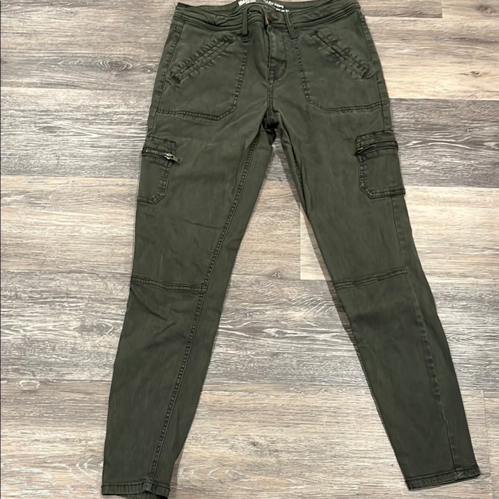 Olive Green Cargo Pants